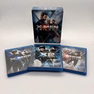 X-Men Trilogy Blue Ray Set (X-Men |  X2: X-Men United |  X-Men: The Last Stand)